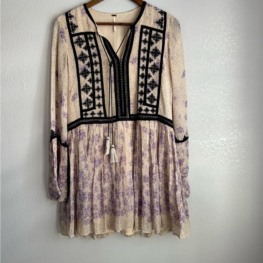 Free People Women’s Stuck In The Middle With You Dress Size XS EUC - Picture 2 of 6